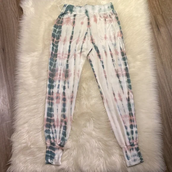 Young Fabulous & Broke Tie-dye Loungewear Jogger Sweat pant Size XSmall NWT - Picture 6 of 9